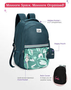Genie Petalis  Laptop Backpack For Girls |19 Inch - 40 L