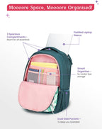 Genie Petalis  Laptop Backpack For Girls |19 Inch - 40 L