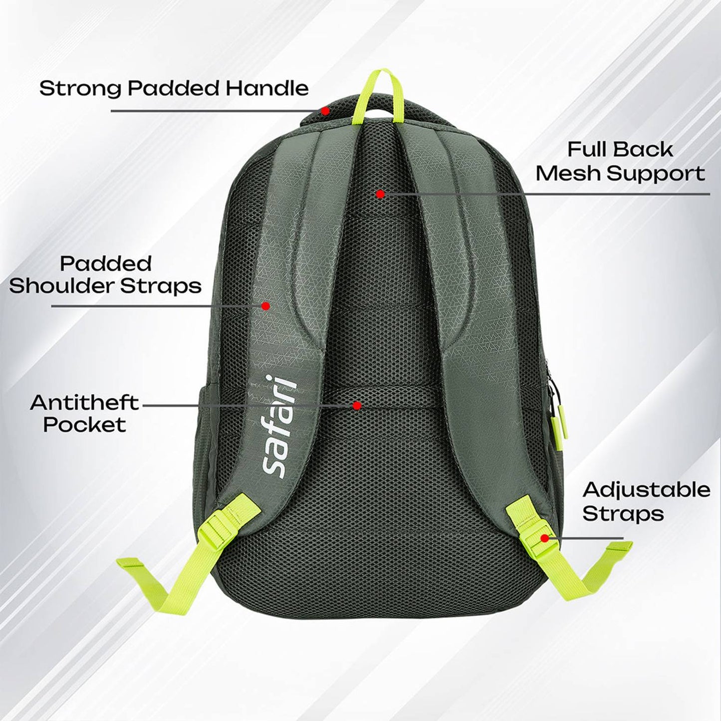 SAFARI Quadro 5  Backpack -43 L