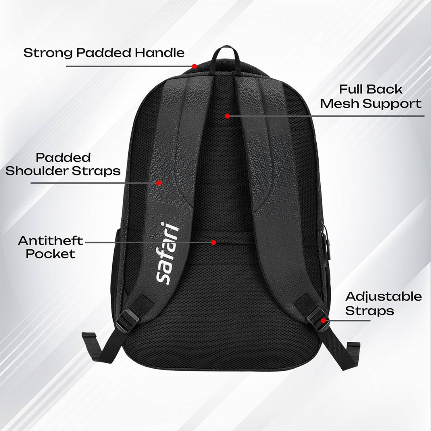 SAFARI Quadro 6 Backpack -43 L