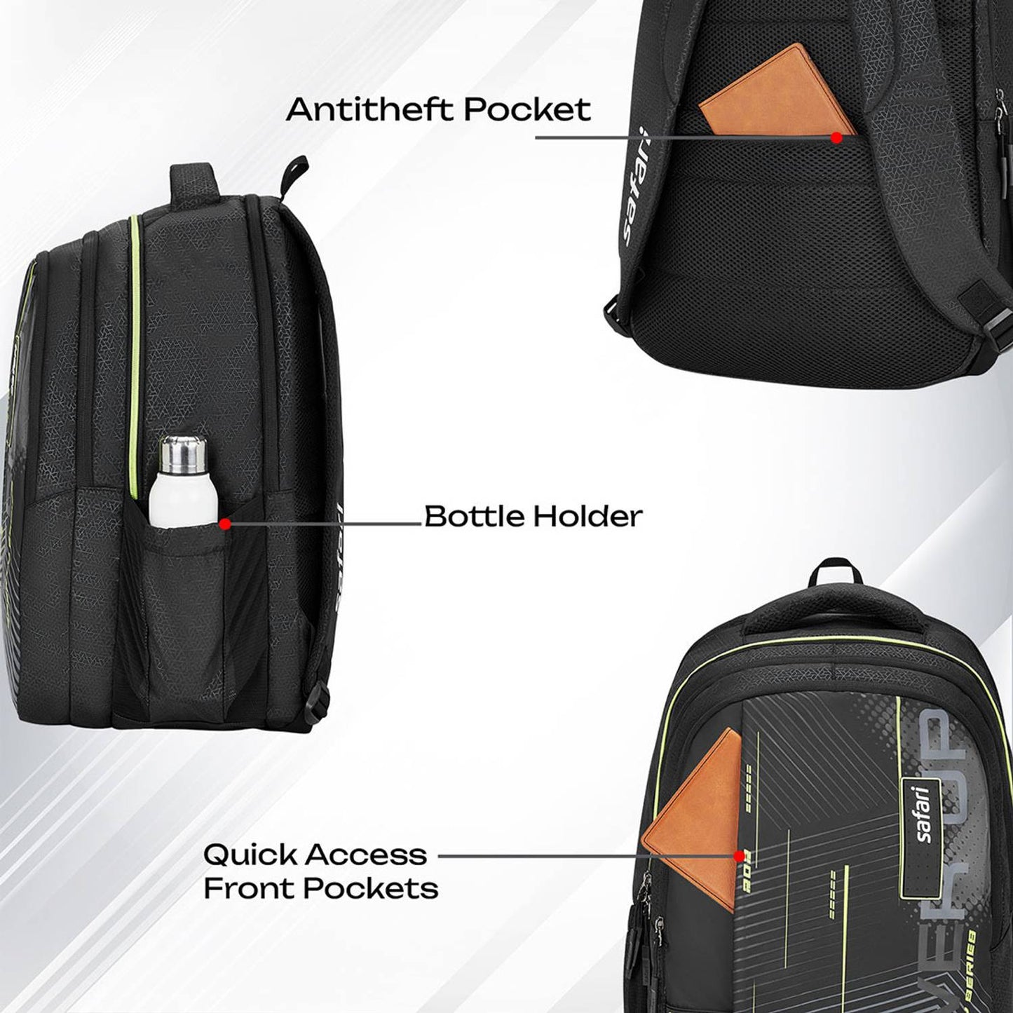 SAFARI Quadro 6 Backpack -43 L