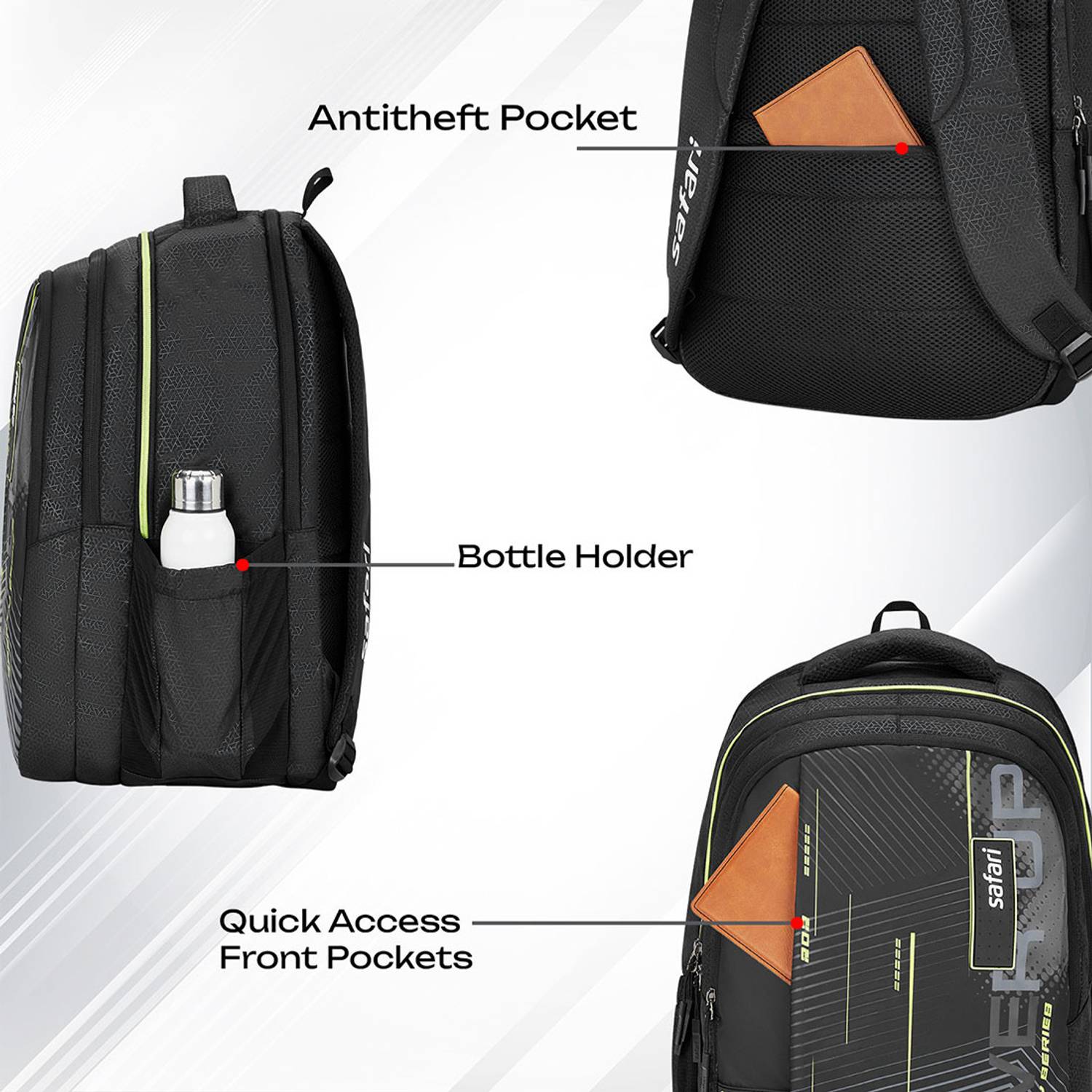 SAFARI Quadro 6 Backpack -43 L