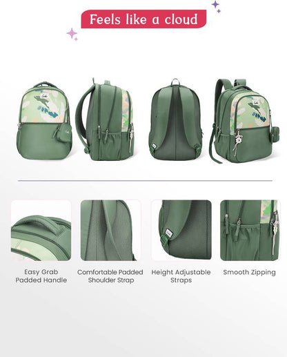 Genie Sketch Laptop Backpack For Girls|19 Inch-40 Litres