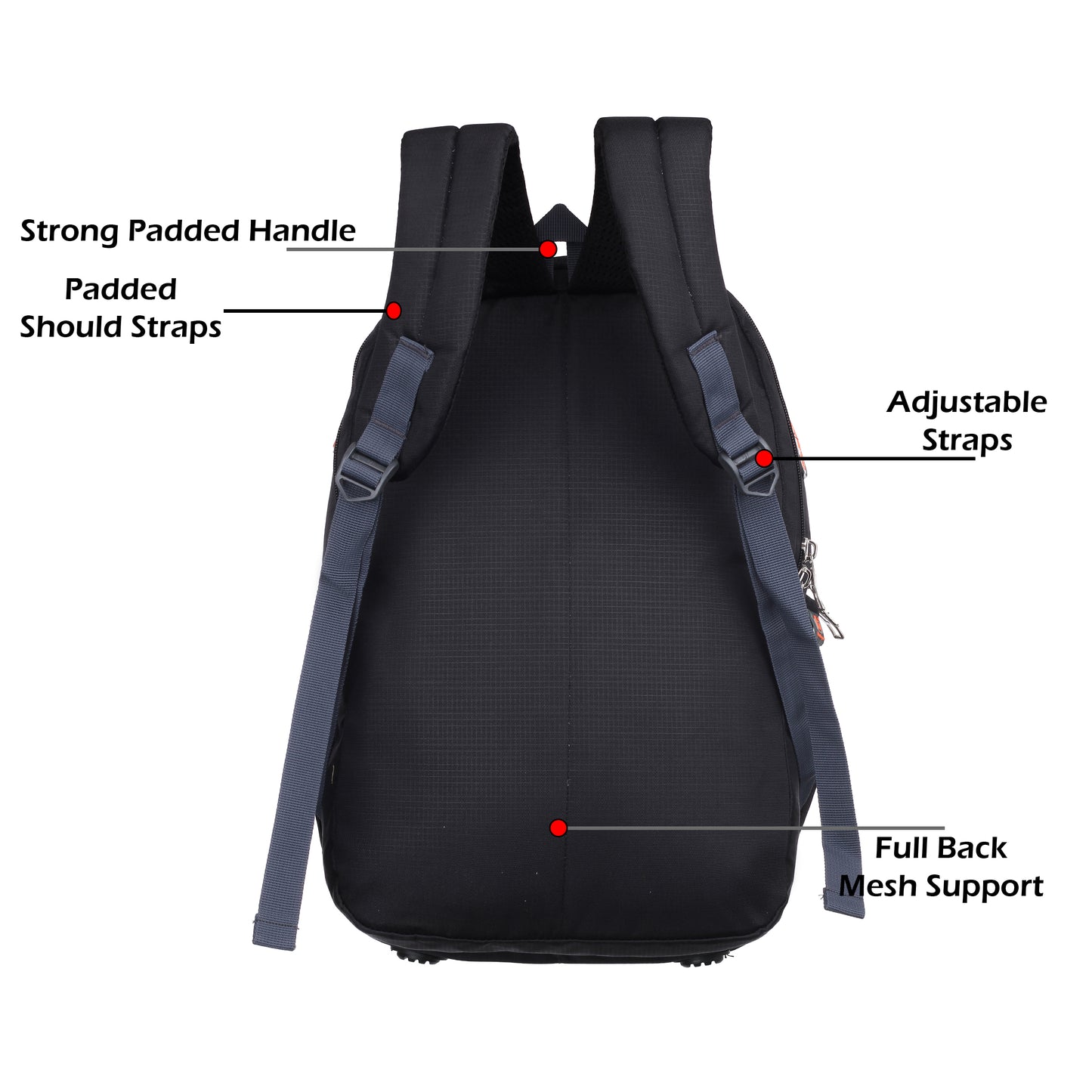 Dhariwal Backpack for Unisex | Office, Travel, School, College bag| 50L BP -242