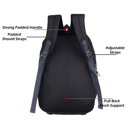 Dhariwal Backpack for Unisex | Office, Travel, School, College bag| 50L BP -242