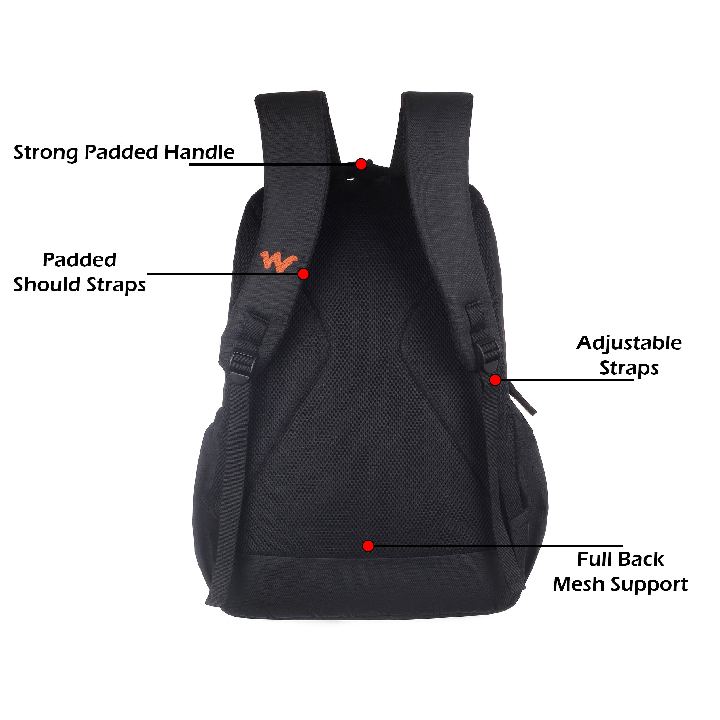 Wildcraft Atlas 45 LP Laptop Backpack For Men & Women