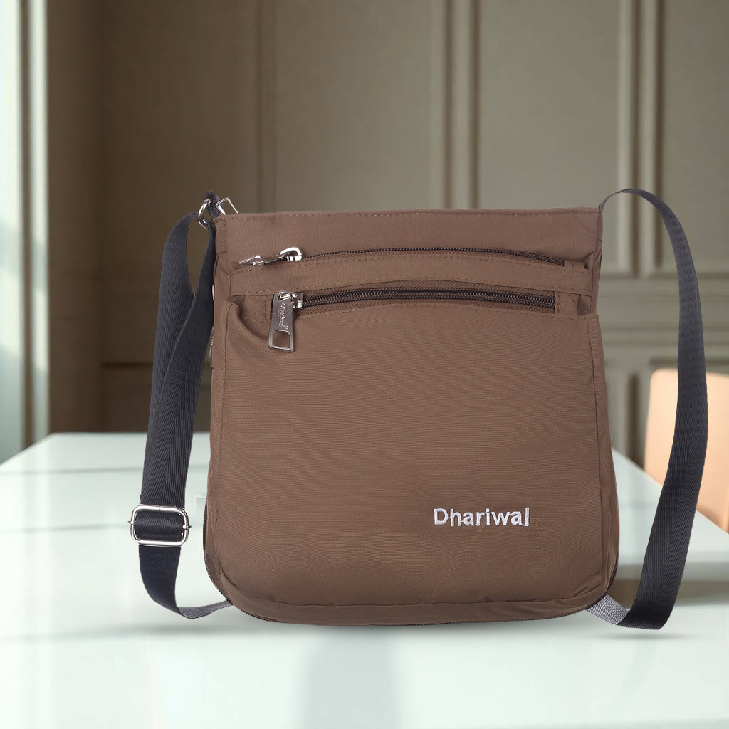 Dhariwal Multipocket Sling Cross Body Messenger Bag for Men Women Sling Bag SLB-1304