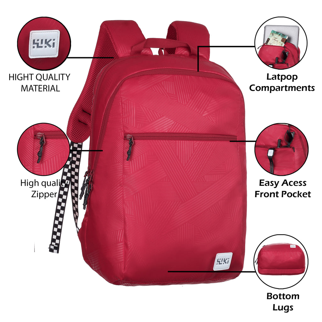 Wildcraft Wiki  Streek 1.0  Backpack 27 L College | School | Office &Travel Bag For Men & Women