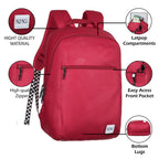 Wildcraft Wiki  Streek 1.0  Backpack 27 L College | School | Office &Travel Bag For Men & Women