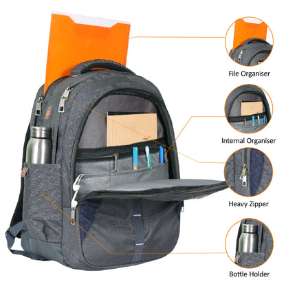 Dhariwal Backpack for Men & Women | Office, Travel, School, College bag| 34L BP-223