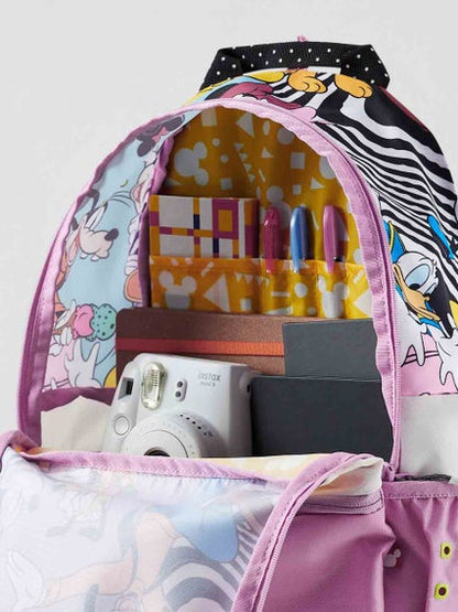 WIKI Pack Mickey 18.5L School Bag - Purple
