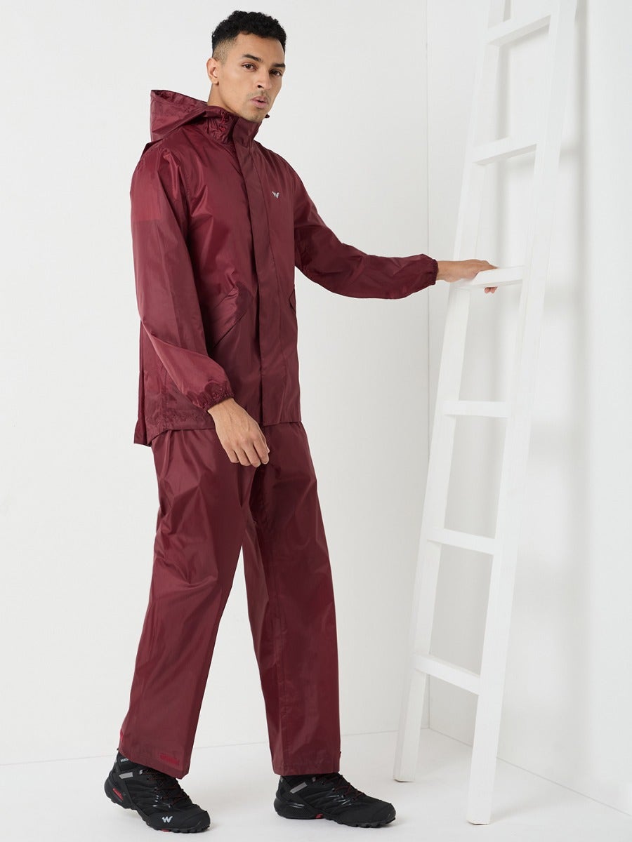 Wildcraft Men 2 Tone Bag Pro Rain Coat Cheater Suit  (43136/7)