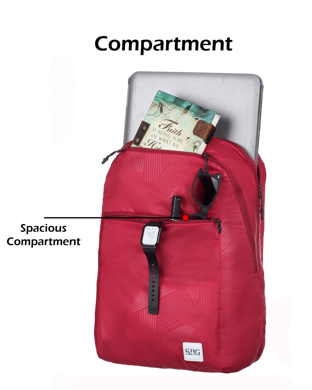 Wildcraft Wiki  Streek 1.0  Backpack 27 L College | School | Office &Travel Bag For Men & Women