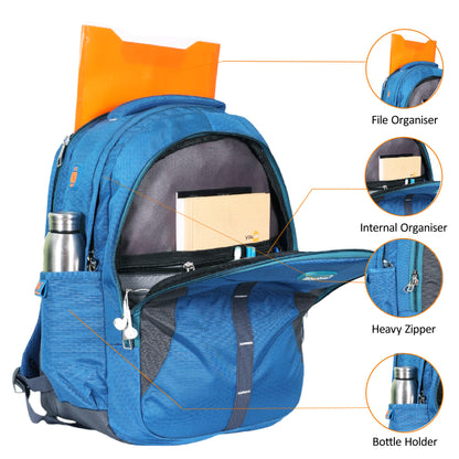 Dhariwal Backpack for Men & Women | Office, Travel, School, College bag| 34L BP-223