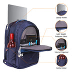 Dhariwal 36 L BP-110 Unisex Backpack | Strong & Lightweight | Laptop compartment