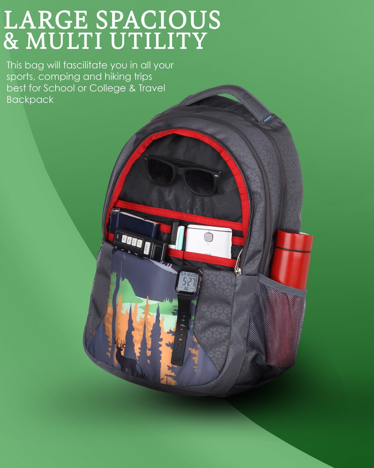 Dhariwal Casual/School/College/Office Bag BP-249 36 L Backpack