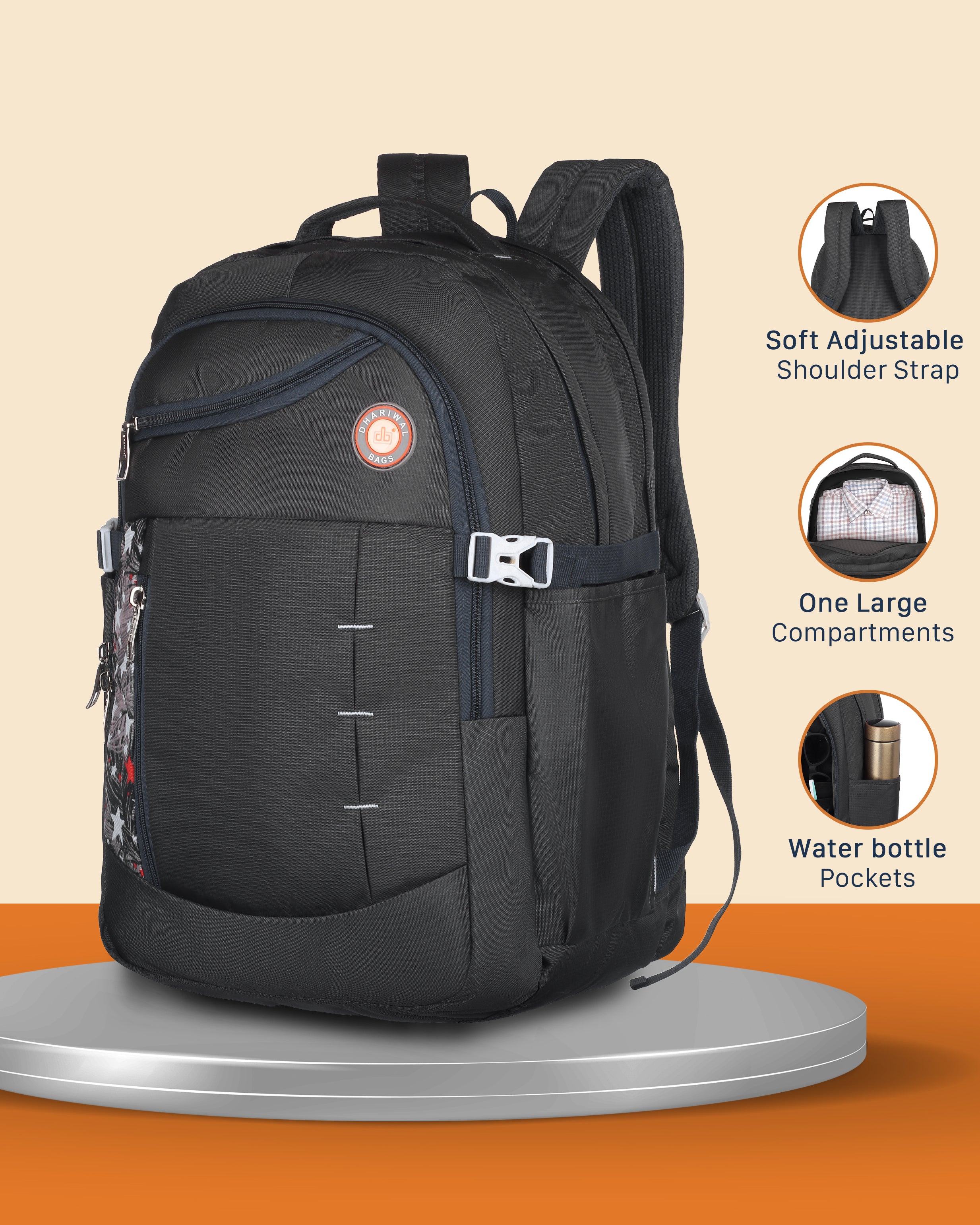 Dhariwal 58L Backpack For Unisex -BP 254