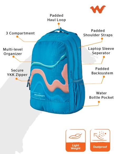 Wildcraft  Atlas 40 Laptop Backpac