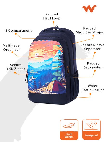 Wildcraft  Atlas 40 Laptop Backpac