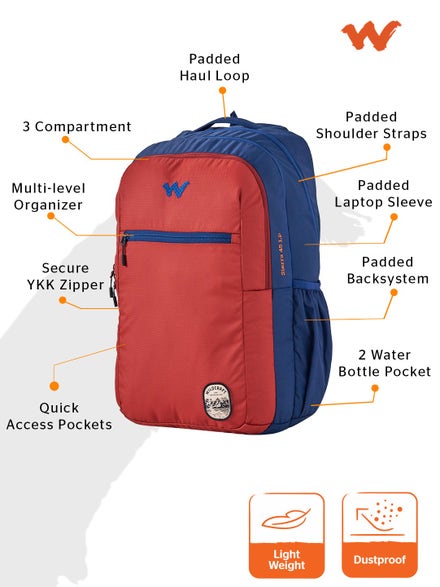 Wildcraft  Laptop Backpack Sierra 45 LP