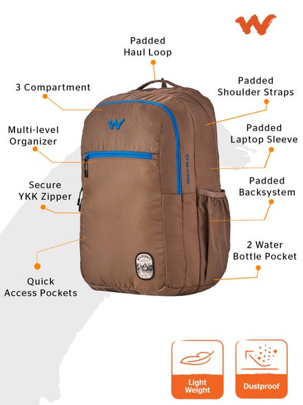 Wildcraft  Laptop Backpack Sierra 45 LP