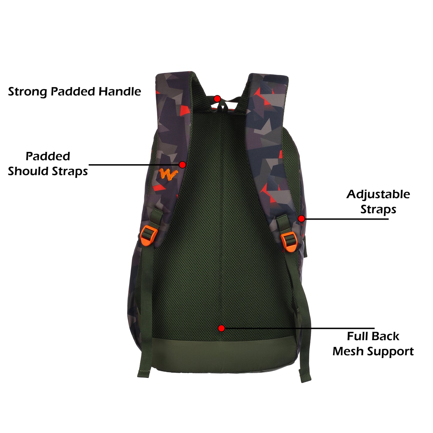 Wildcraft Backpack 30L Travel/School/College/Office Bag For Men & Women