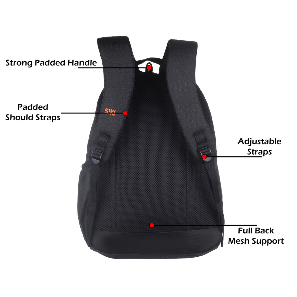 Wildcraft Wiki Nylon backpack Ideal for school, college, office & travel bag