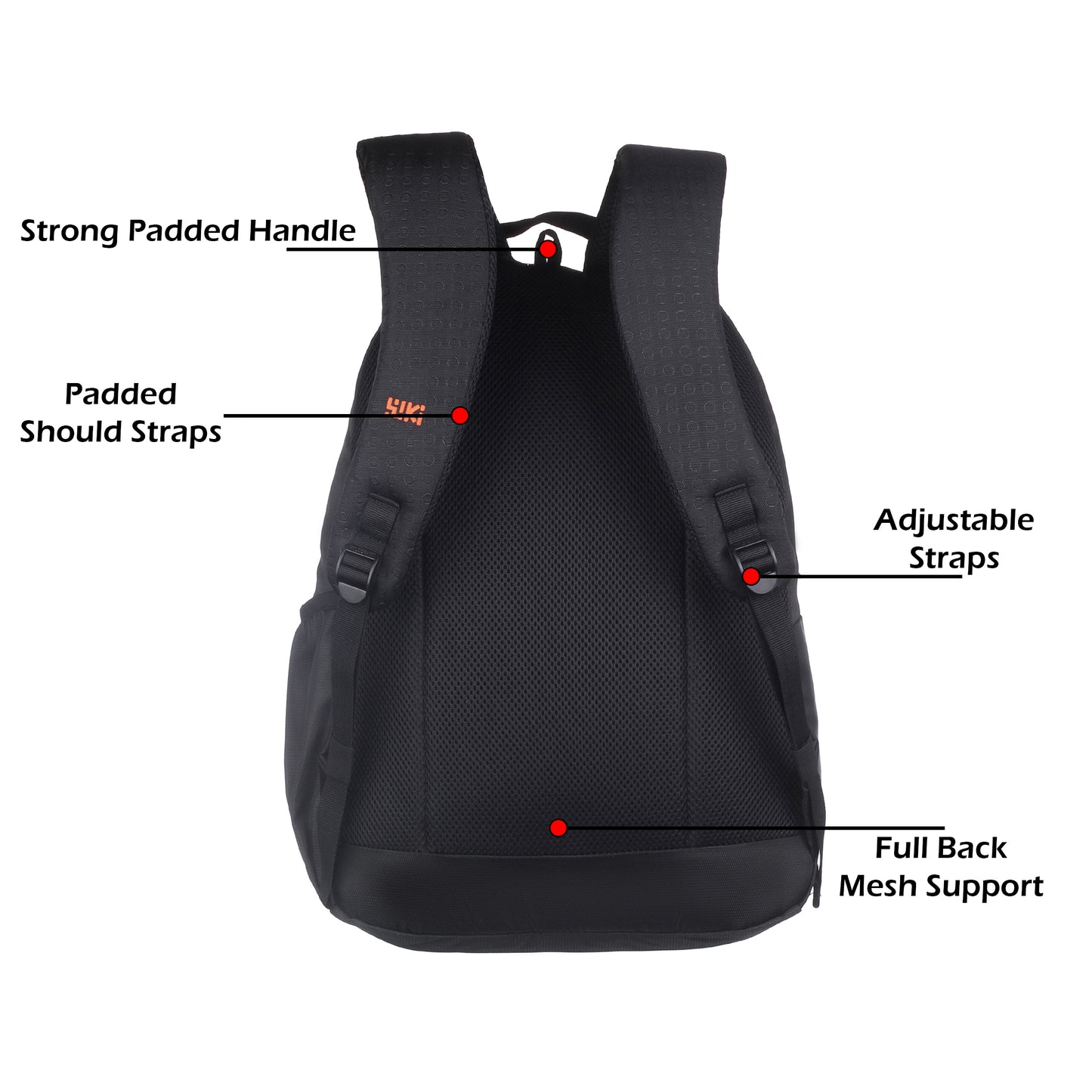 Wildcraft Wiki Nylon backpack Ideal for school, college, office & travel bag