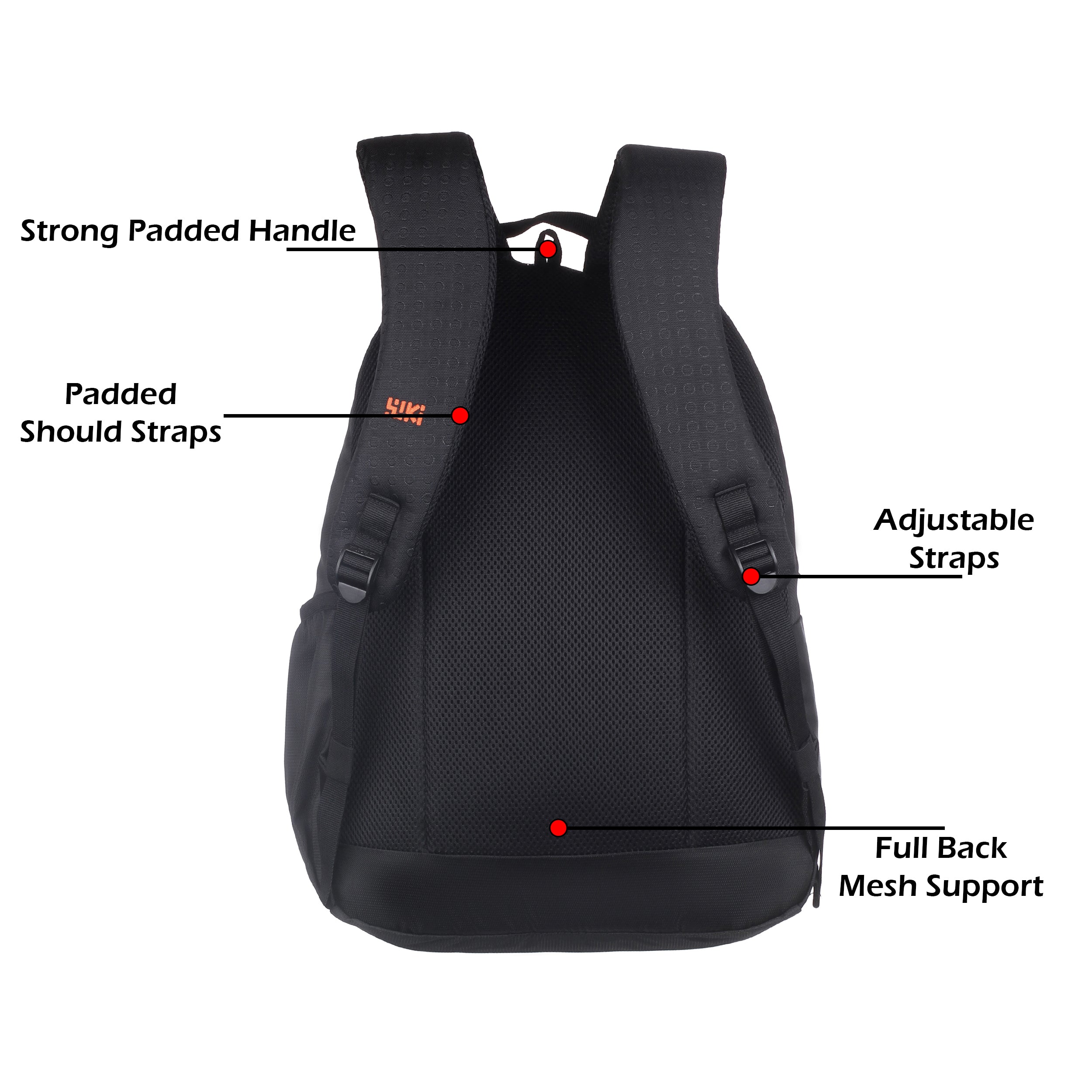 Wildcraft Wiki Nylon backpack Ideal for school, college, office & travel bag