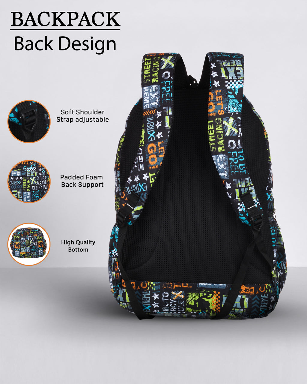 Dhariwal 36L Backpack Casual/School/College/Office Bag BP-248