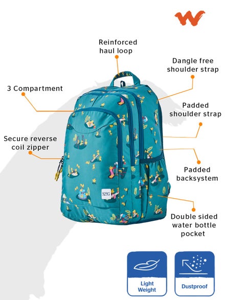 Wiki Champ 5 School Bag