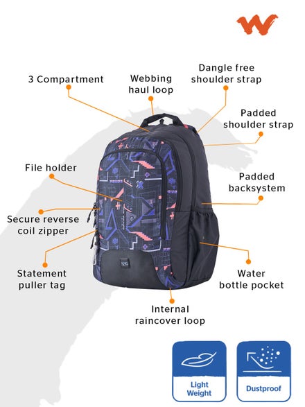 Wiki 3 School Bag