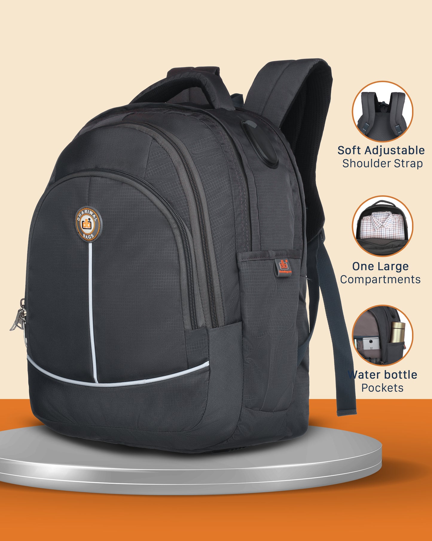 धारीवाल कॉलेज बैकपैक 38L BP-212