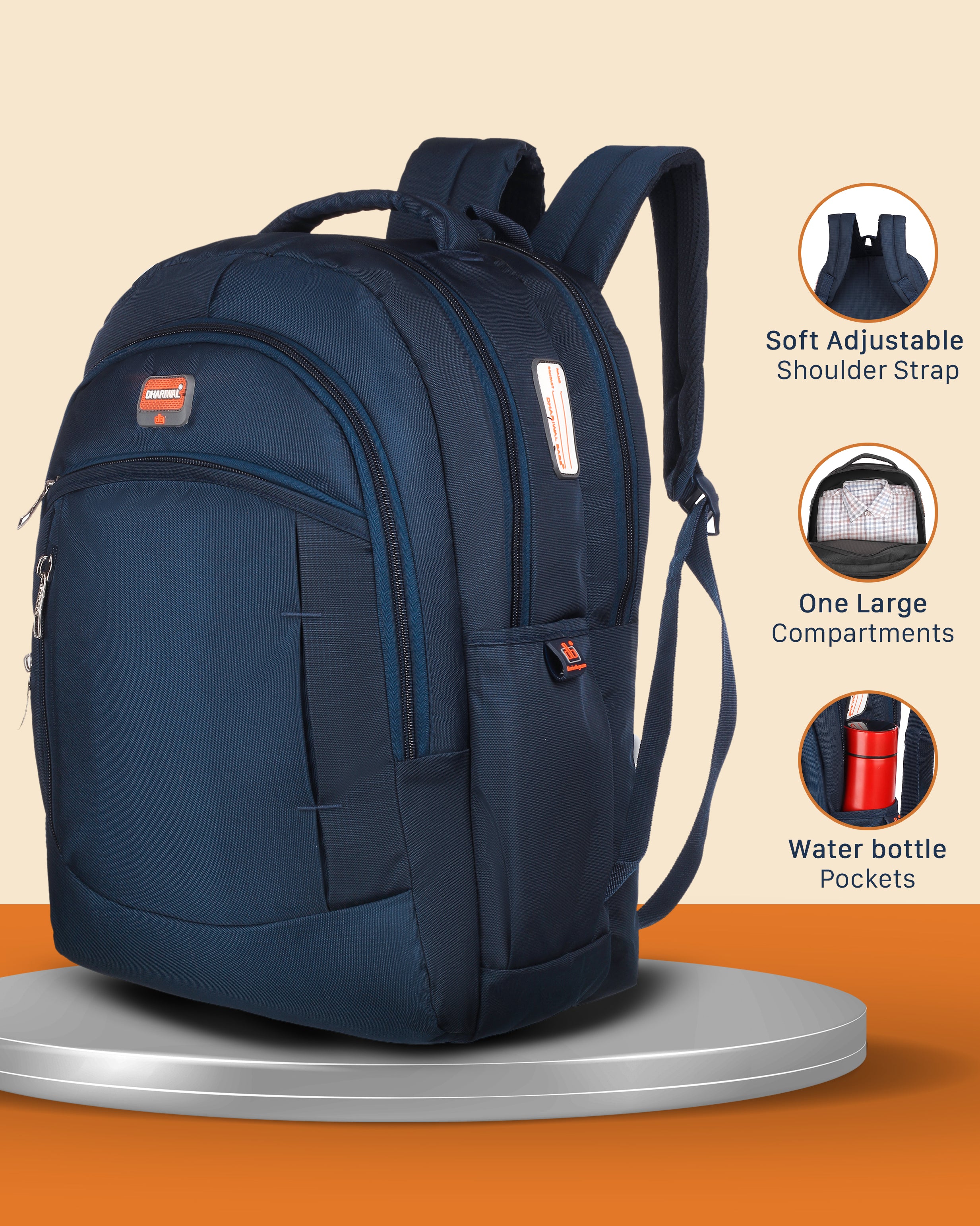 धारीवाल ट्रैवल बैकपैक 45एल बीपी-202 - वीकेंड गेटअवे