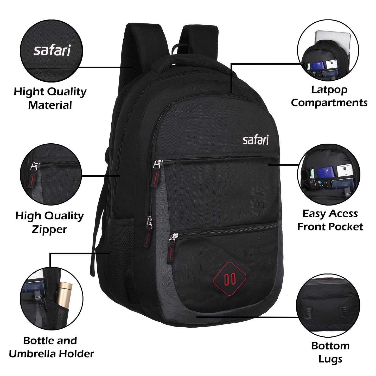Safari Tritan Pro 36L Formal Backpack