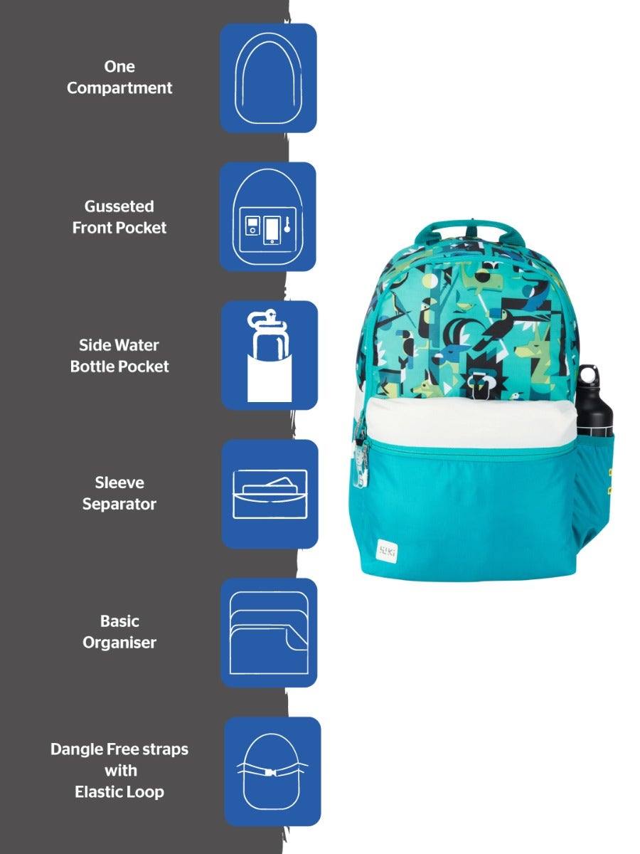 Wildcraft WIKI PACK 18.5L Backpack with Sleeve Separator (12967)