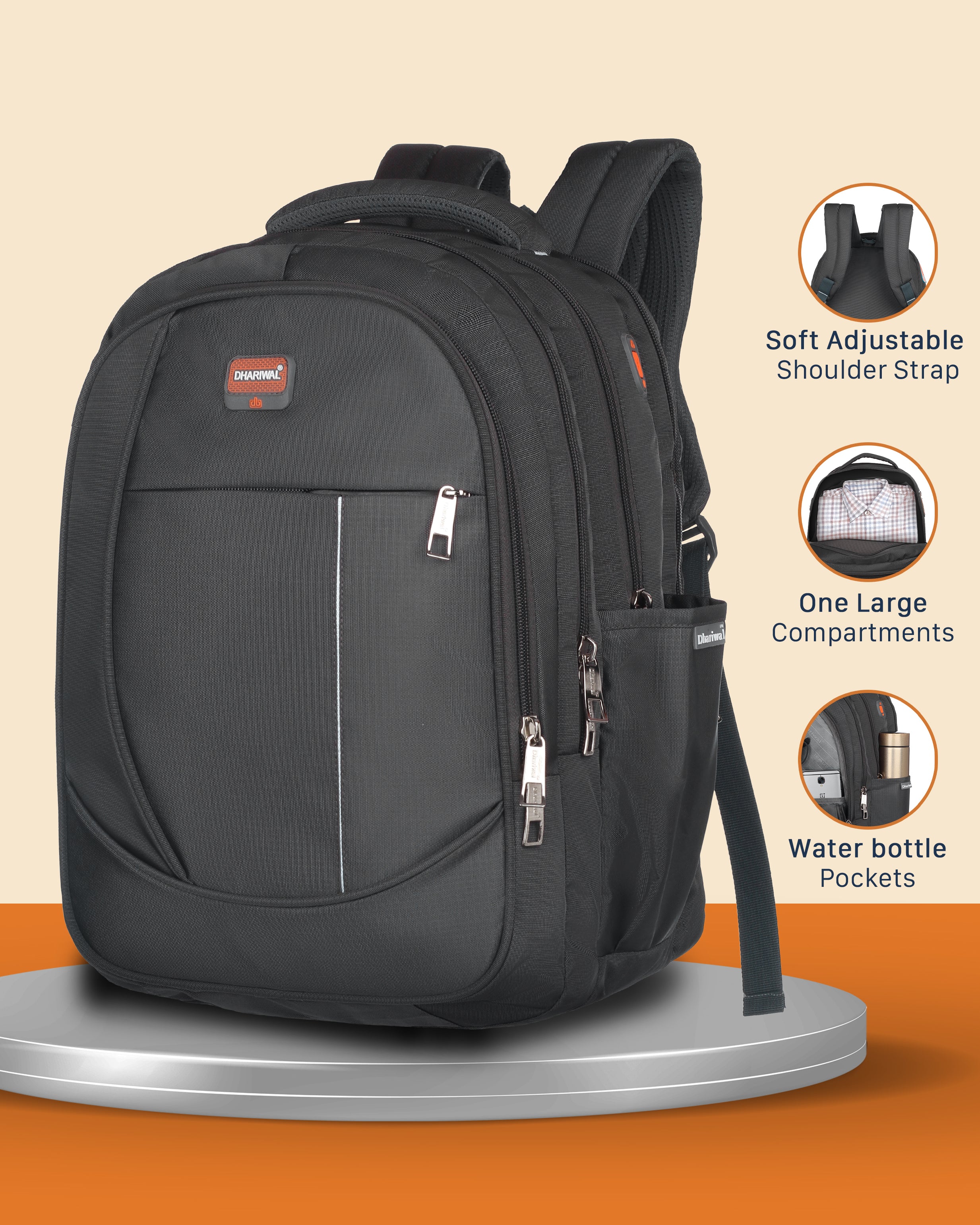 Dhariwal 45 L BP-230 Travel/School/College/Office/Running Staff Bag For Men & Women