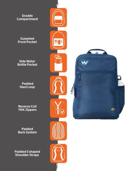 Wildcraft Evo 35L Backpack with Rain Cover (12960)