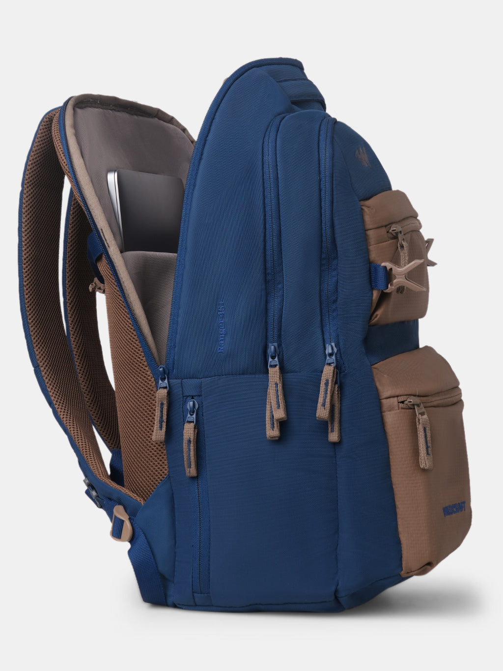 Wildcraft Ranger 45+ L Laptop Backpack With RainCover for Men & Women