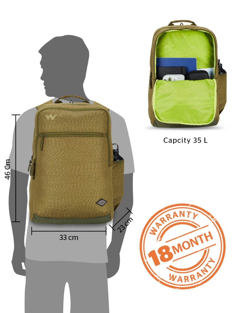 Wildcraft Evo 35L Backpack with Rain Cover (12960)