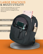 Dhariwal 44L BP -247  Unisex Backpack  Strong & Lightweight | Water-Resistant