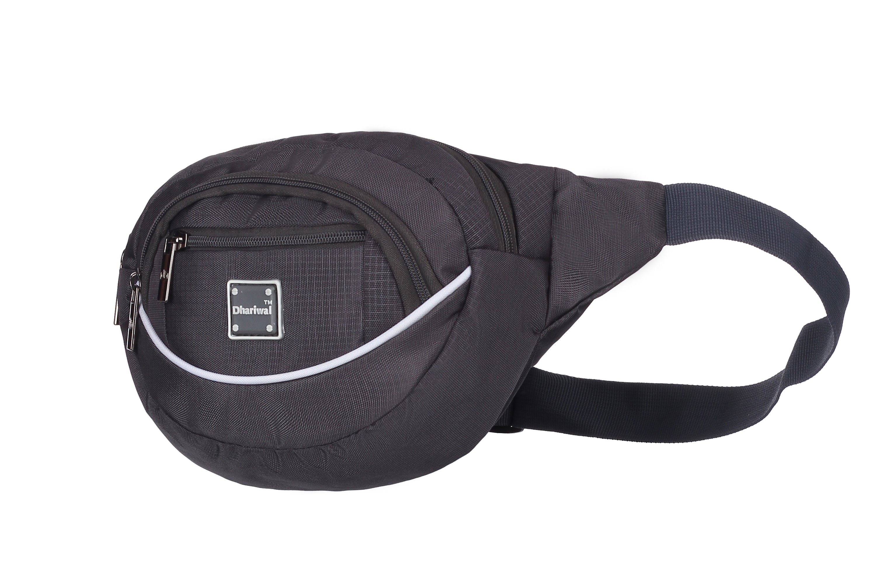 धारीवाल वेस्ट पैक ट्रैवल हैंडी हाइकिंग जिप पाउच डॉक्यूमेंट मनी फोन बेल्ट स्पोर्ट बैग बम बैग पुरुषों और महिलाओं के लिए पॉलिएस्टर WP-1202