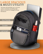 Dhariwal 36 L BP-110 Unisex Backpack | Strong & Lightweight | Laptop compartment