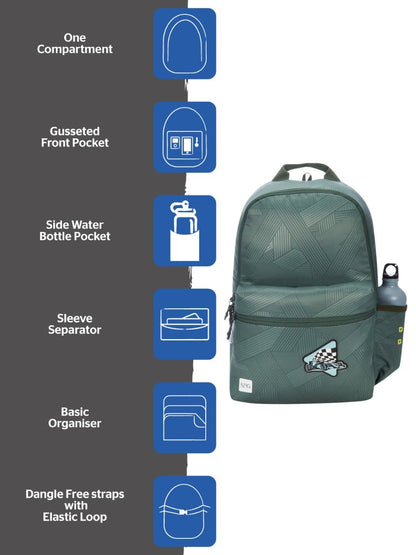 Wildcraft WIKI PACK 18.5L Backpack with Sleeve Separator (12967)