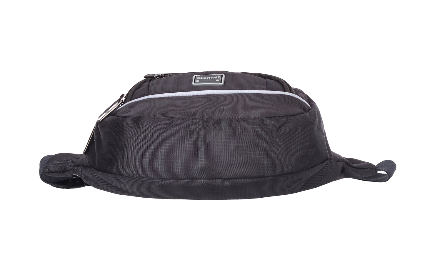 धारीवाल वेस्ट पैक ट्रैवल हैंडी हाइकिंग जिप पाउच डॉक्यूमेंट मनी फोन बेल्ट स्पोर्ट बैग बम बैग पुरुषों और महिलाओं के लिए पॉलिएस्टर WP-1202