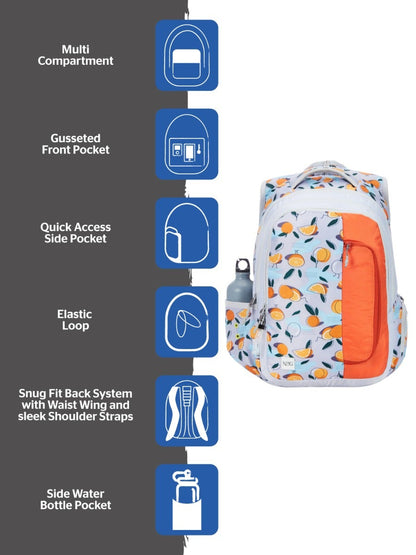 Wildcraft WIKI Girl 4 34L Backpack with Sleeve Separator (12984)