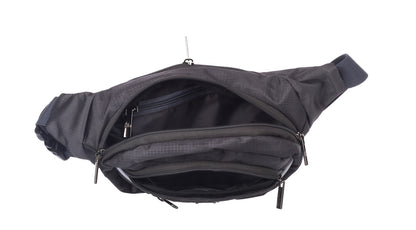 धारीवाल वेस्ट पैक ट्रैवल हैंडी हाइकिंग जिप पाउच डॉक्यूमेंट मनी फोन बेल्ट स्पोर्ट बैग बम बैग पुरुषों और महिलाओं के लिए पॉलिएस्टर WP-1202