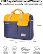 uppercase 14L Omega 03 Professional Laptop Messenger Bag | up to 15.6''| 3x More Water Resistant
