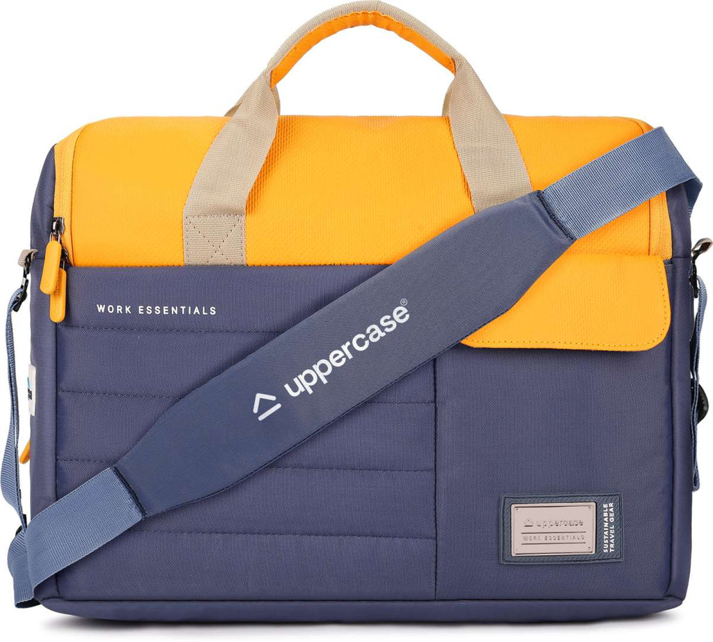 uppercase 14L Omega 03 Professional Laptop Messenger Bag | up to 15.6''| 3x More Water Resistant