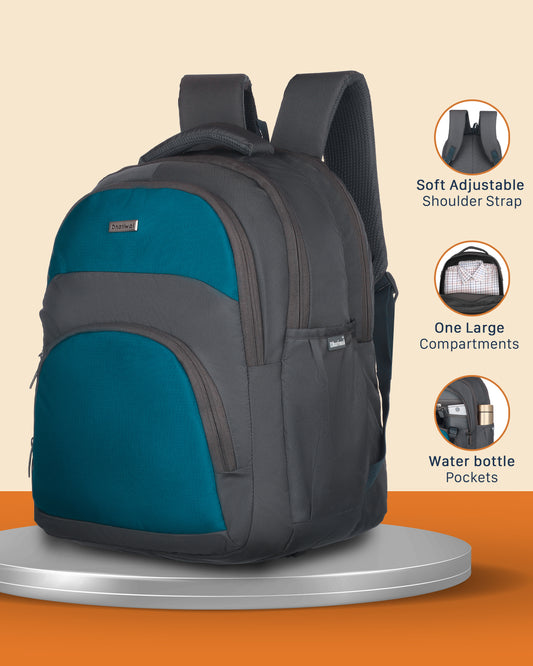 Dhariwal 38 Ltr SCB-307 Unisex School Bag Backpack | Strong & Lightweight | Water-Resistant